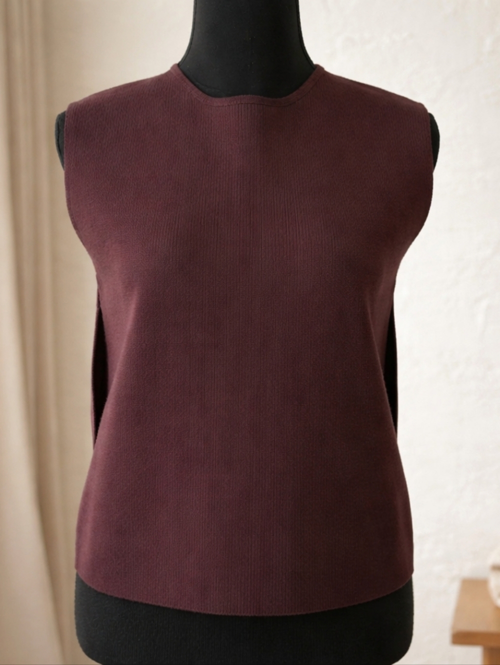 Zara Dark Brown Muscle Tee